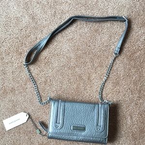 Max Studio Pewter Crossbody Purse (NWT)